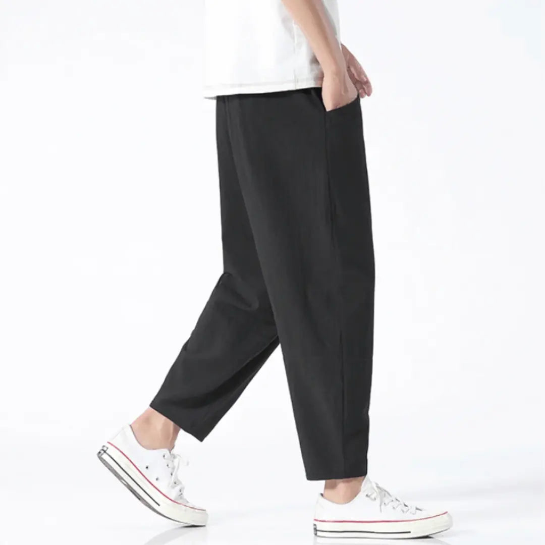 Men's Everyday Cotton Pants - Comfortable and Stylish-Fashinly