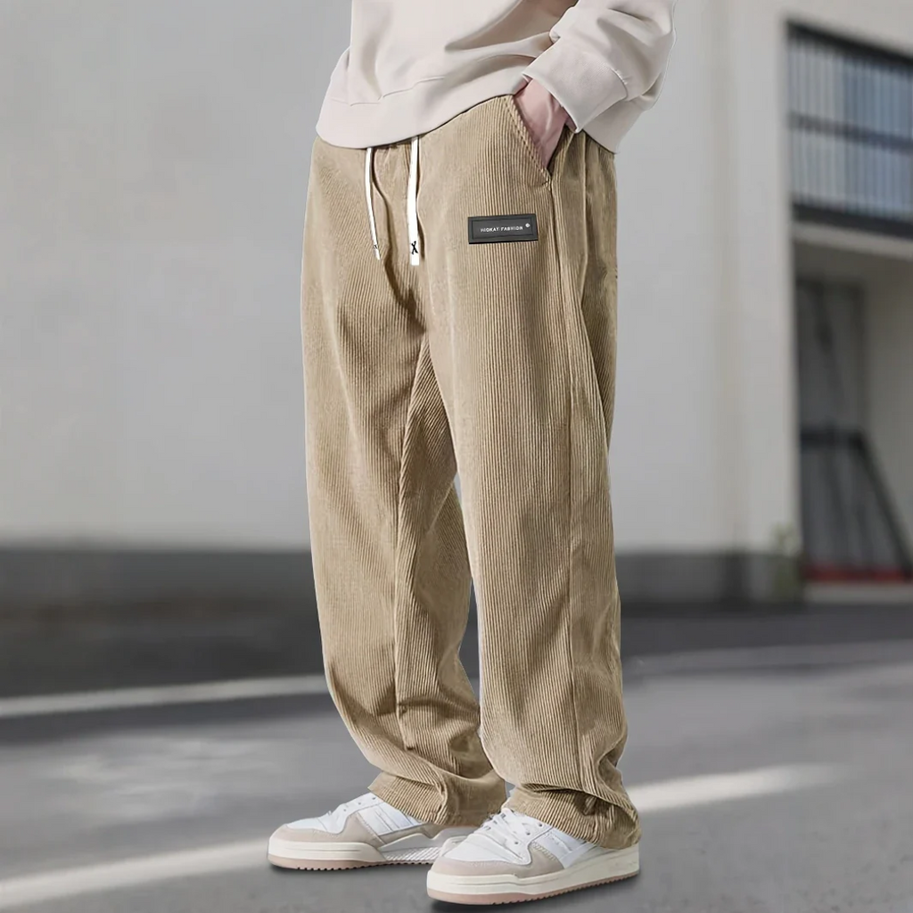 Men's Corduroy Sweatpants - Bryson Style-Fashinly