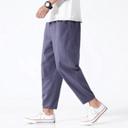 Men's Everyday Cotton Pants - Comfortable and Stylish-Fashinly