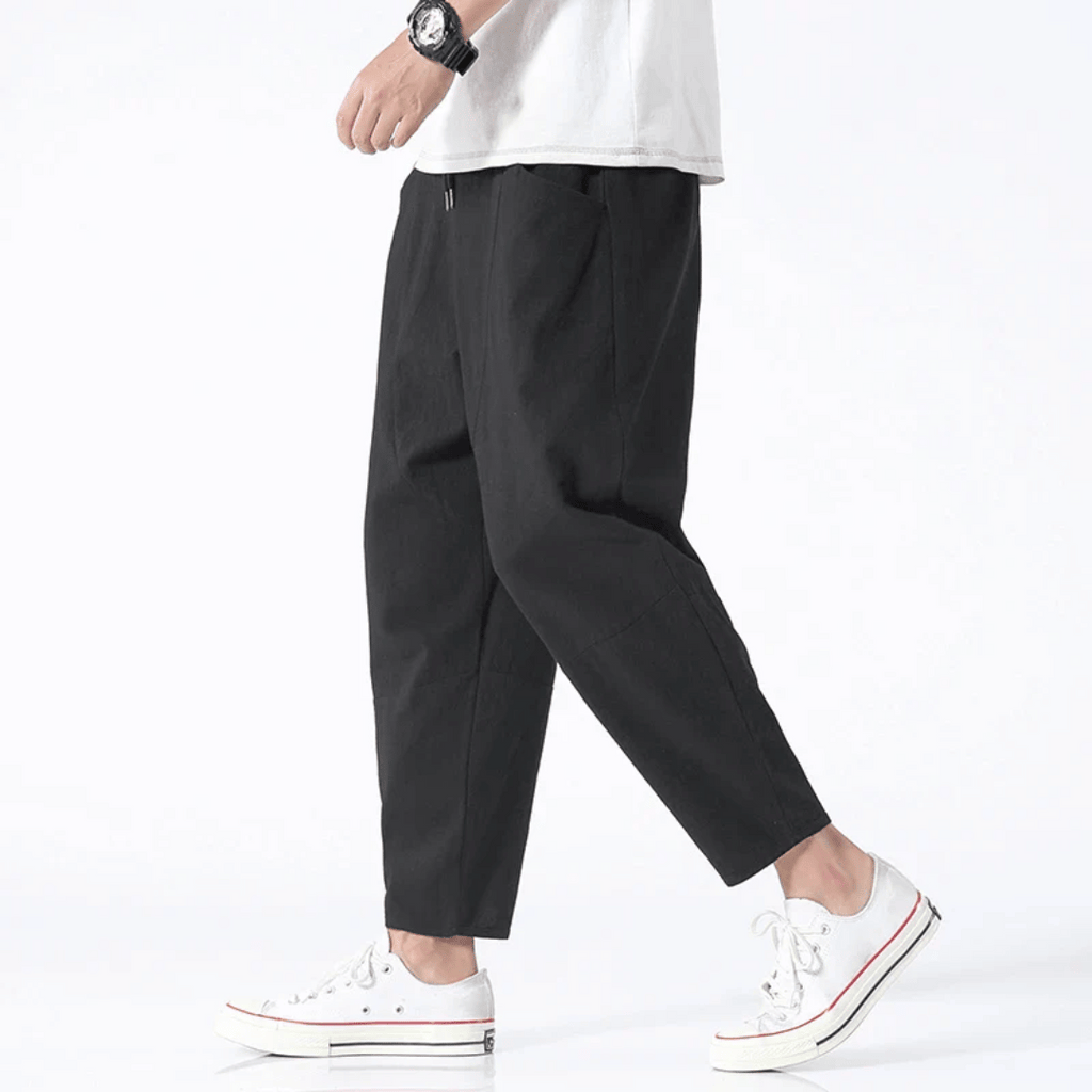 Men's Everyday Cotton Pants - Comfortable and Stylish-Fashinly