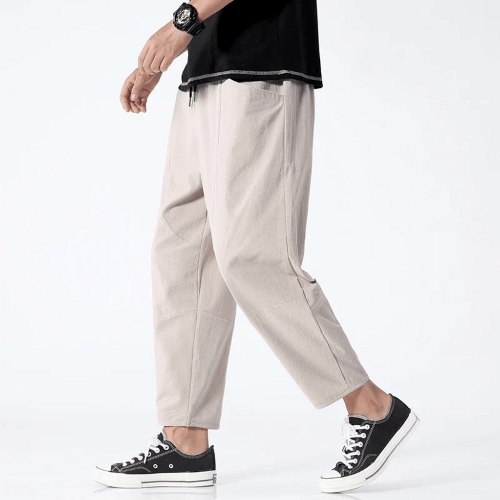 Men's Everyday Cotton Pants - Comfortable and Stylish-Fashinly
