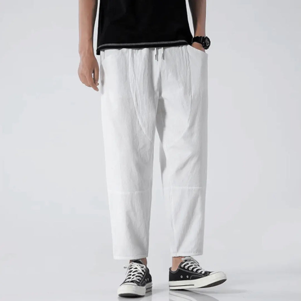 Men's Everyday Cotton Pants - Comfortable and Stylish-Fashinly