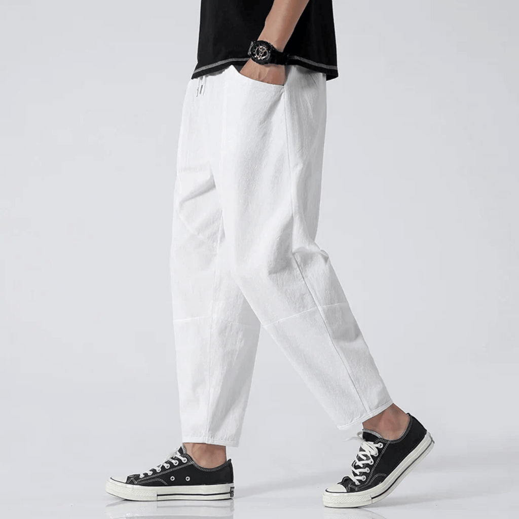 Men's Everyday Cotton Pants - Comfortable and Stylish-Fashinly