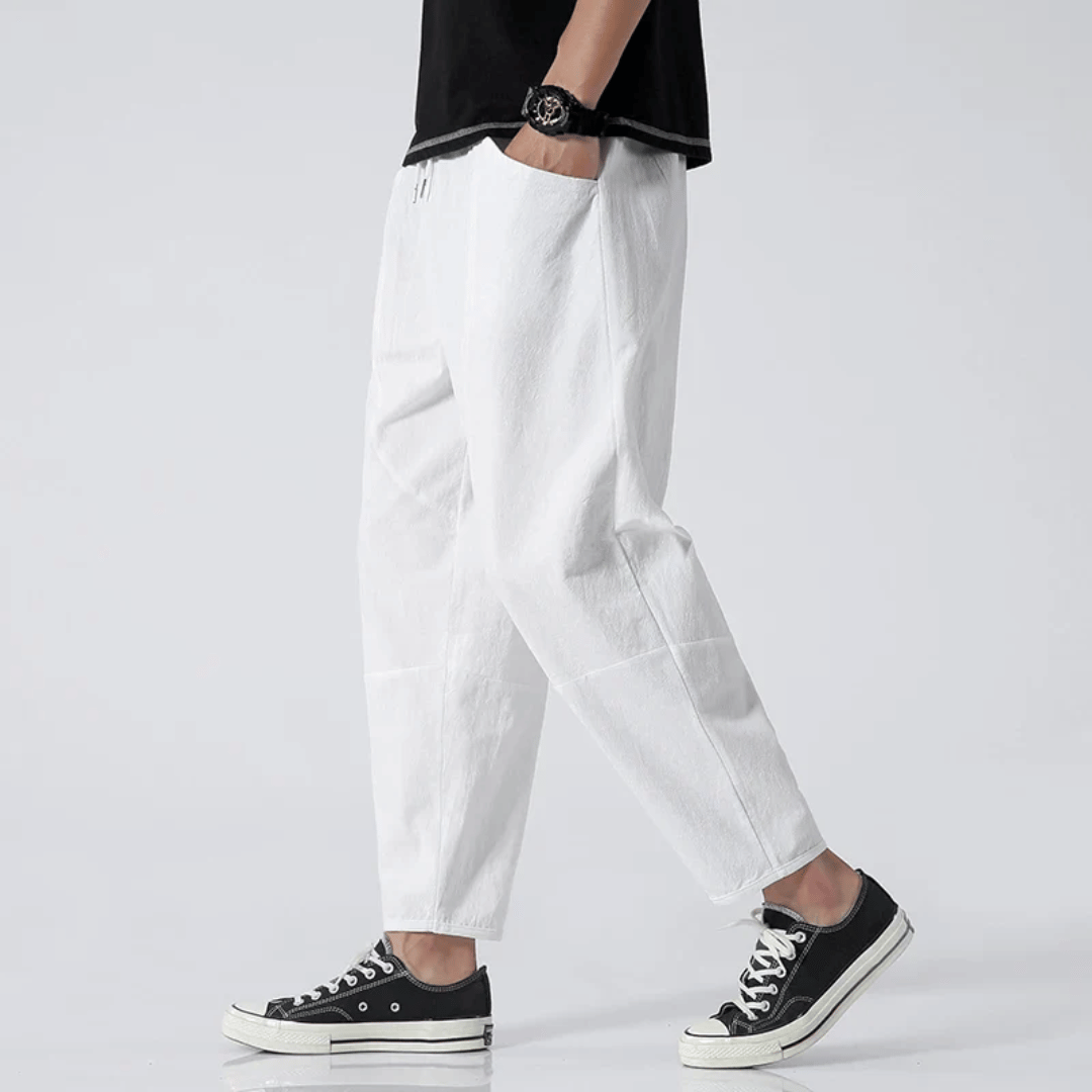 Men's Everyday Cotton Pants - Comfortable and Stylish-Fashinly