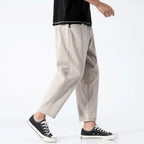 Men's Everyday Cotton Pants - Comfortable and Stylish-Fashinly