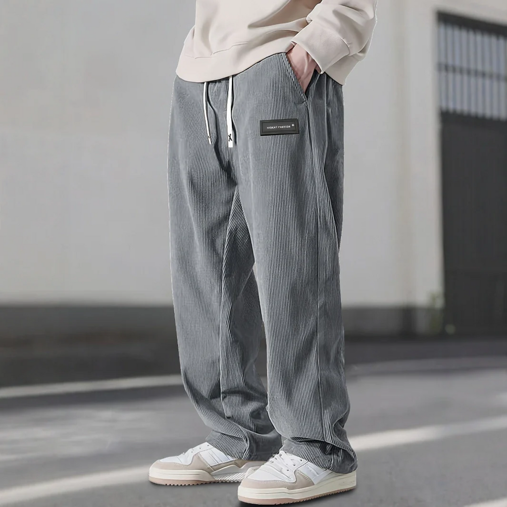 Men's Corduroy Sweatpants - Bryson Style-Fashinly