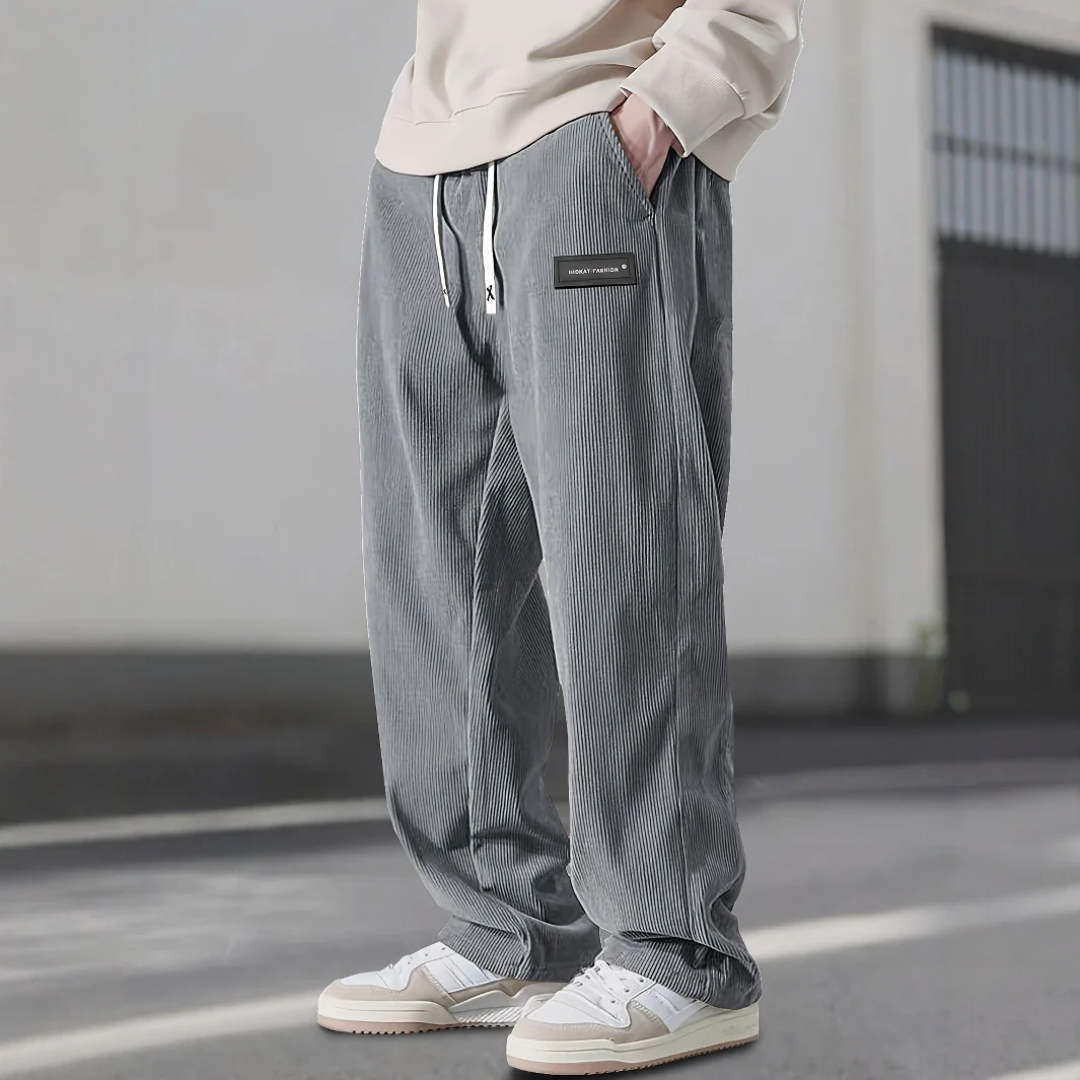 Men's Corduroy Sweatpants - Bryson Style-Fashinly