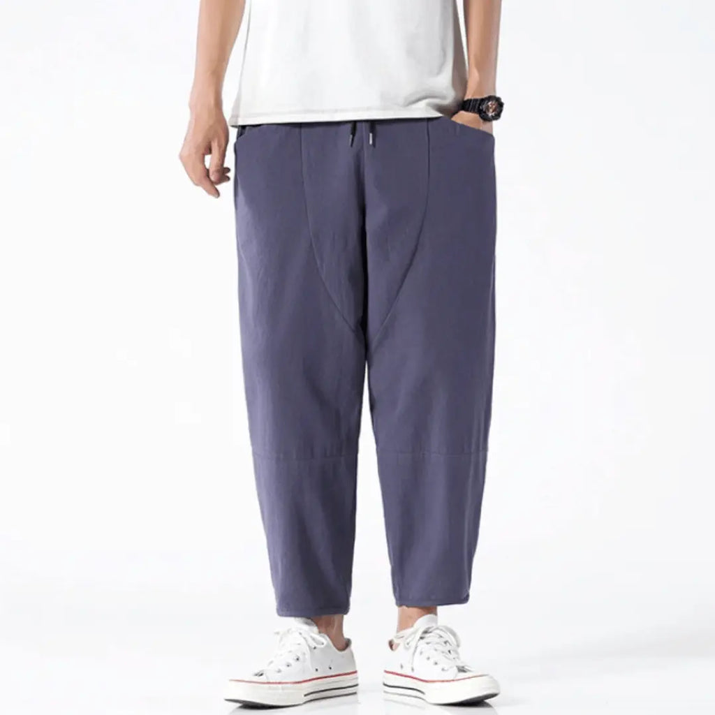 Men's Everyday Cotton Pants - Comfortable and Stylish-Fashinly