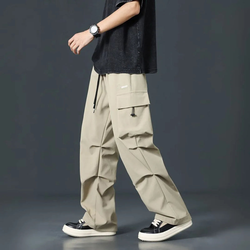 Men's Loose Fit Cargo Pants - Stylish and Comfortable-Fashinly