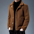 Men's Vegan Fur Jacket-Fashinly