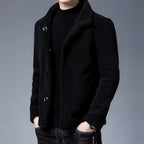 Men's Vegan Fur Jacket-Fashinly