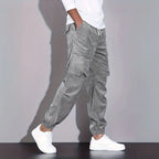 Men's Ultra-Soft Corduroy Cargo Pants-Fashinly