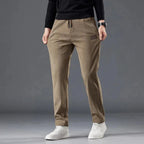 Men's Slim Fit Corduroy Drawstring Pants-Fashinly