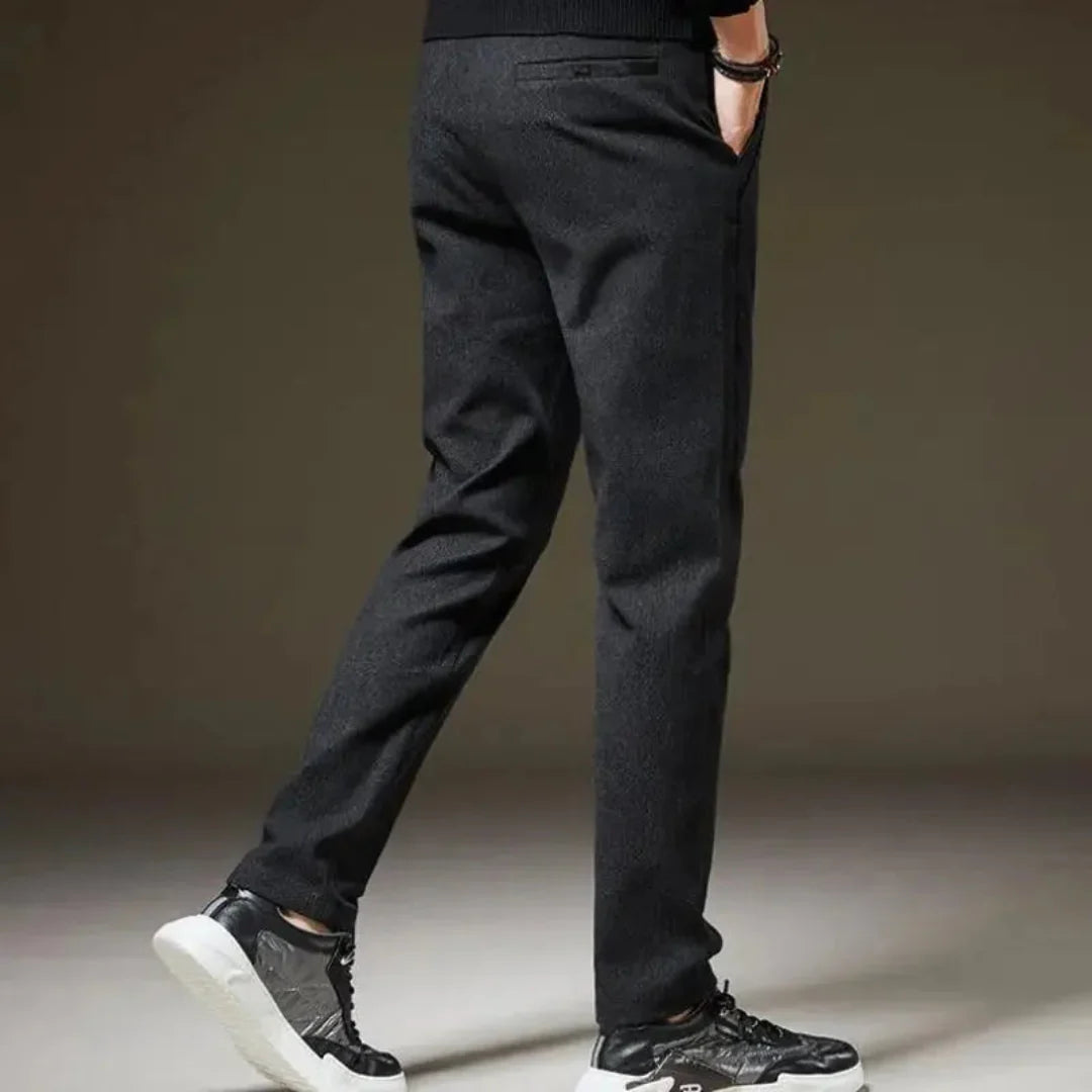 Men's Tailored Drawstring Pants - Stylish and Comfortable Fit-Fashinly