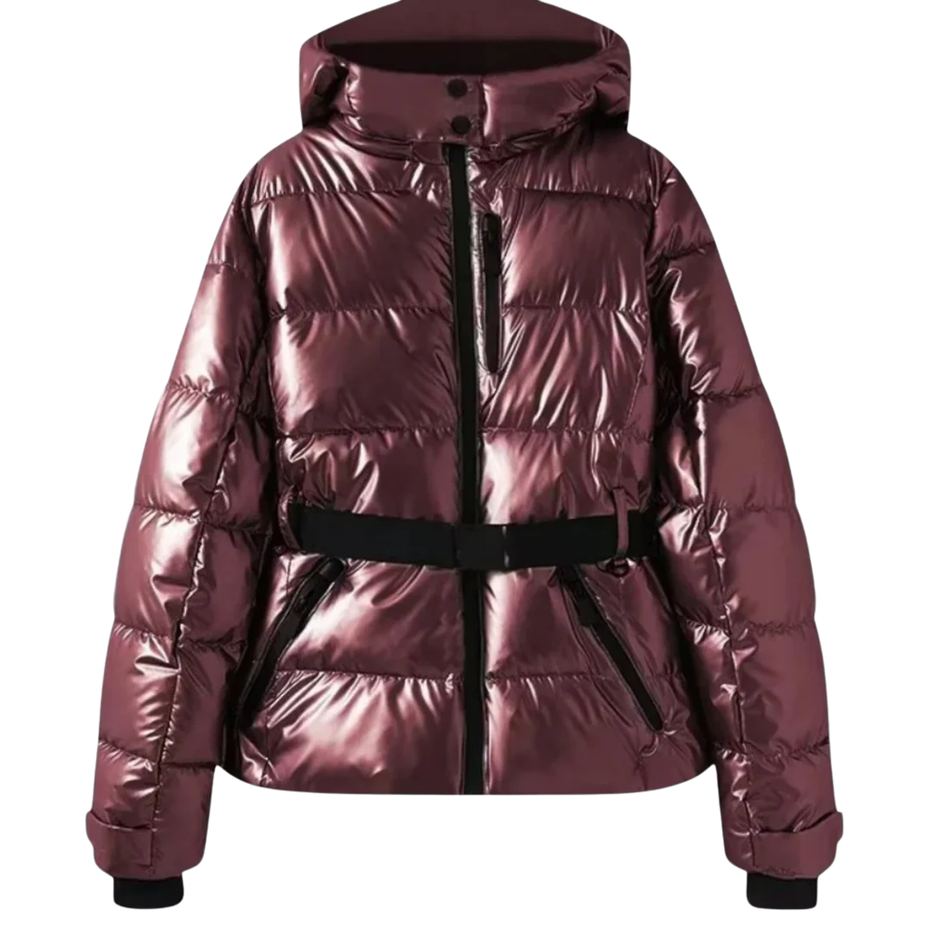 Women's Fitted Puffer Jacket - Stylish and Warm Outerwear-Fashinly