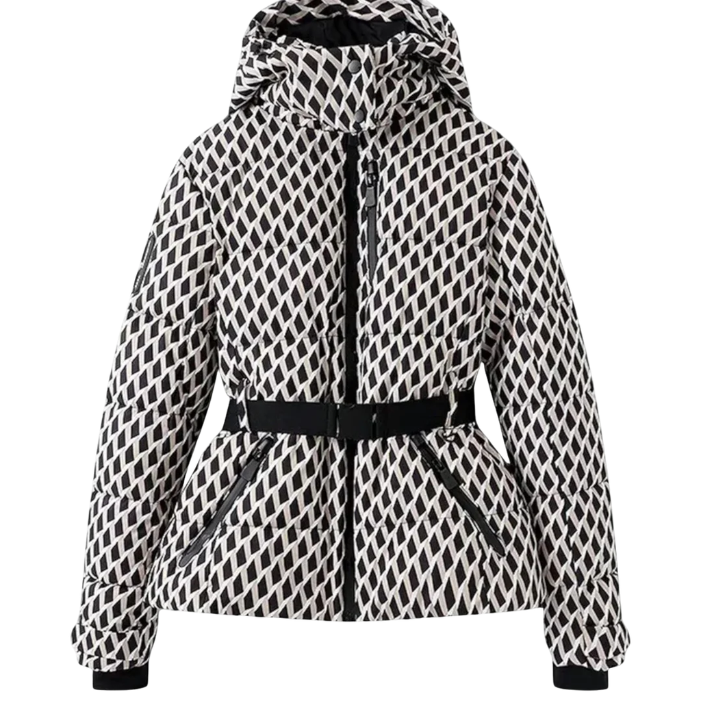 Women's Fitted Puffer Jacket - Stylish and Warm Outerwear-Fashinly