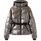 Women's Fitted Puffer Jacket - Stylish and Warm Outerwear-Fashinly